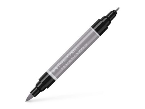 Faber Castell Tekenstift Faber-Castell Pitt Artist Pen duo marker 272 warmgrijs III