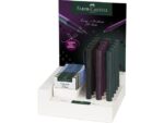 Faber Castell Vulpen Faber-Castell Grip disp.15st. F/M                    berry/mistletoe/black