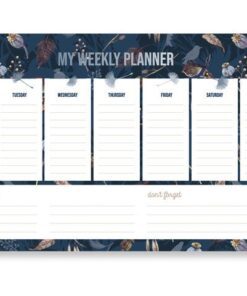 Kangaro KTC Weekplanner Natural Beauty. 60 vel 80 grams papier