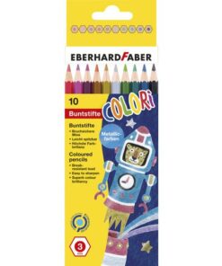 Kleurpotloden Eberhard Faber Colori Metallic 10 stuks