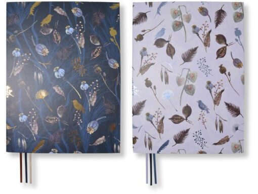 Kangaro KTC Kangaro Notitieboek A5 Natural Beauty krimp van 2 stuks. Punt-gelijnd, 320 pagina's 80 grams papier