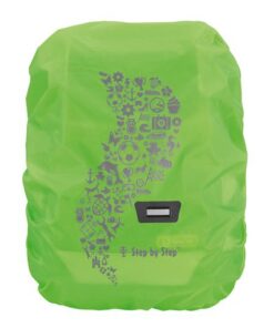 Regenhoes Step by Step nylon M fluoriserend groen