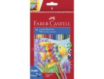 Faber Castell Aquarelpotlood Faber-Castell kinder etui 36 stuks met slijper en penseel