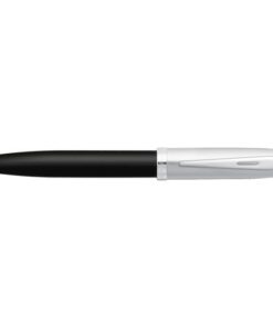Balpen SHEAFFER 100 E9313 Glossy black barrel brushed       chrome cap nickel plated