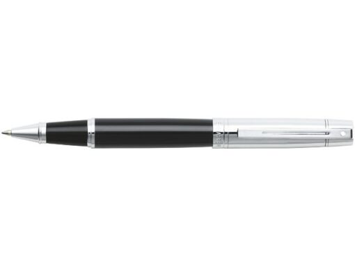 Balpen SHEAFFER 300 E9314 Black barrel chrome cap chrome    plated