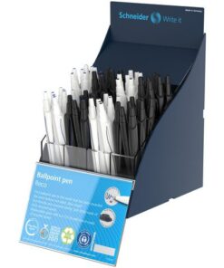 Balpen Schneider Reco SIS- display GB 60 stuks assorti      kleuren