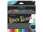 Faber Castell Kleurpotlood Faber-Castell Black Edition 100 stuks in       karton etui