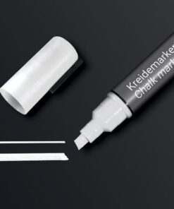 Krijtstift Sigel 1stuk wit wig punt 1-5 mm