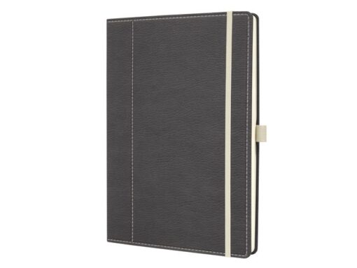 Sigel Notitieboek Conceptum A4 grijs-wit punt-gelijnd 194pag 80gr HC