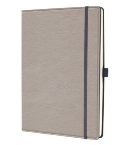 Sigel Notitieboek Conceptum A4 beige punt-gelijnd 194pag 80gr HC