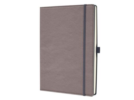 Sigel Notitieboek Conceptum A4 taupe punt-gelijnd 194pag 80gr HC