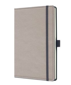 Sigel Notitieboek Conceptum A5 beige punt-gelijnd 194pag 80gr HC