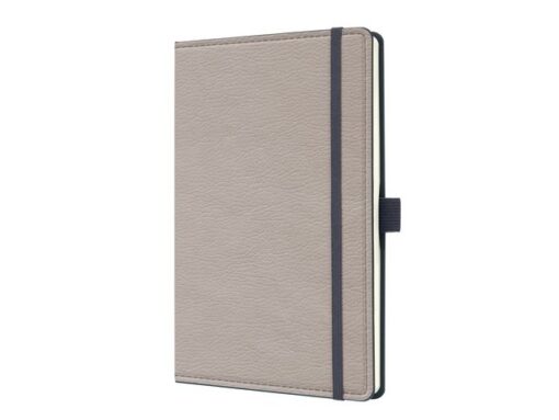 Sigel Notitieboek Conceptum A5 beige punt-gelijnd 194pag 80gr HC