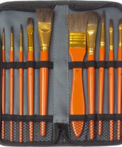 Penselen Kangaro waterverf set van 10stuks in etui
