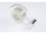 Plakbandhouder Kangaro kern 25 mm transparant met tape      19mmx33m
