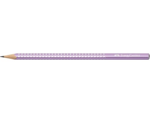 Faber Castell Potlood Faber-Castell Grip sparkle violet metallic