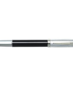 Rollerball SHEAFFER 100 E9313 Glossy black barrel brushed   chrome cap nickel plated