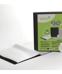 Showalbum Seco zwart 10 tas biologisch afbreekbaar, 50      micron