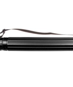 Tekenkoker Kangaro zwart PP 12.5 cm uitschuifbaar 77 - 132  cm