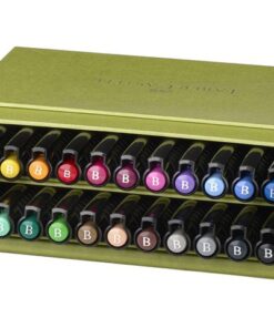 Faber Castell Tekenstift Faber-Castell Pitt Artist Pen Brush 24dlg studiobox
