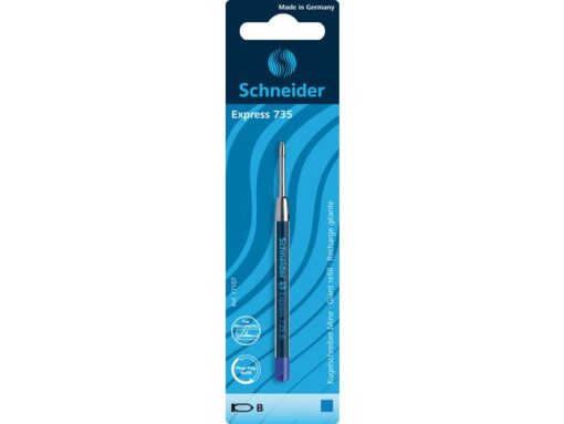 Balpenvulling Schneider Express 735 B op blister blauw