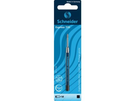 Balpenvulling Schneider Express 735 M op blister zwart