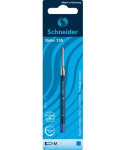 Balpenvulling Schneider Slider 755 M blauw blister