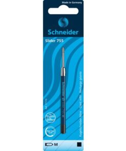 Balpenvulling Schneider Slider 755 M zwart blister
