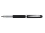 Vulpen SHEAFFER 100 E9338 M Glossy black lacquer chrome     plated