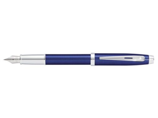 Vulpen SHEAFFER 100 E9339 M Glossy blue lacquer chrome      plated