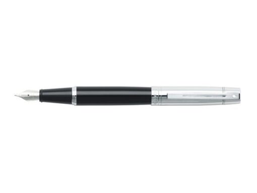Vulpen SHEAFFER 300 E9314 M Black barrel chrome cap chrome  plated