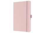 Sigel Notitieboek Jolie Feel A5 SOFT PINK gelinieerd 174pag 80gr  HC