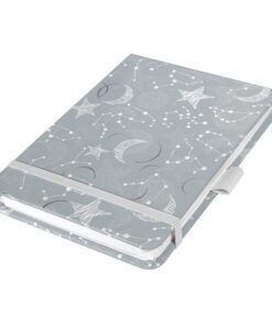 Sigel Schetsblok Jolie Beauty A6 COSMIC FANTASY GREY blanco       158pag 100gr HC