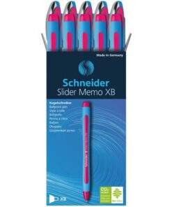 Balpen Schneider Memo XB 1,4mm kogelbreedte rose doos 10    stuks