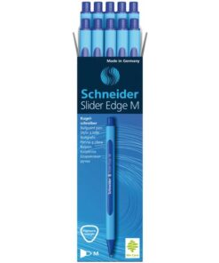 Balpen Schneider Slider Edge M blauw doos 10 stuks