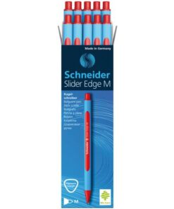 Balpen Schneider Slider Edge M rood doos 10 stuks
