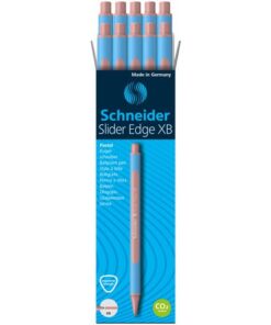 Balpen Schneider Slider Edge XB Pastel Blush doos 10 stuks
