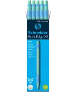 Balpen Schneider Slider Edge XB Pastel Mint doos 10 stuks