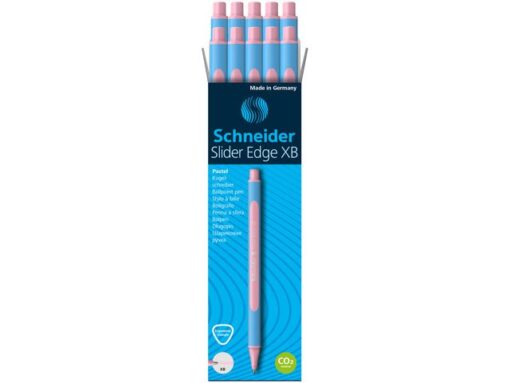 Balpen Schneider Slider Edge XB Pastel Rose doos 10 stuks
