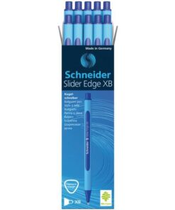 Balpen Schneider Slider Edge XB blauw doos 10 stuks