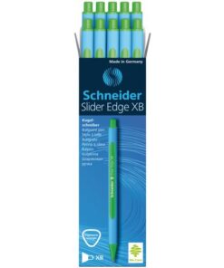 Balpen Schneider Slider Edge XB groen doos 10 stuks