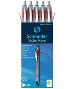 Balpen Schneider Slider Rave XB blauw-rood doos 5 stuks