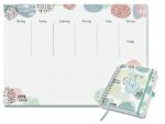 Sigel Dagplanner Inspire A5 GRATIS bureauonderlegger Rose         Inspiration (JS201)