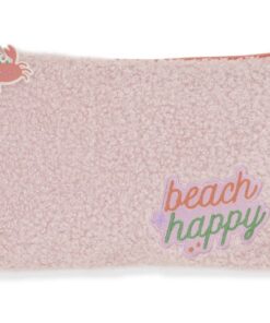 Kangaro KTC Etui Beach Happy Roze teddy 24x15cm