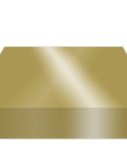 Kangaro KTC Fotokarton Kangaro 50x70cm 300gr goud zijdeglans pak 25 vel