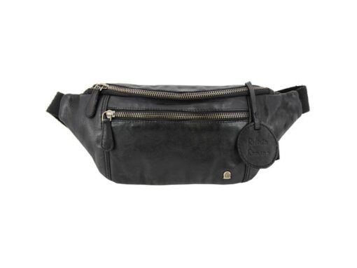 Juscha Heuptas Roberto Romana BOLOGNA zwart Echt leer, 29x12x5cm