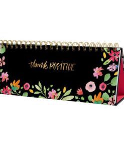 Sigel Weekplanner Beauty (EN), ongedateerd 300x114x17 mm Flower   Love Hardcover