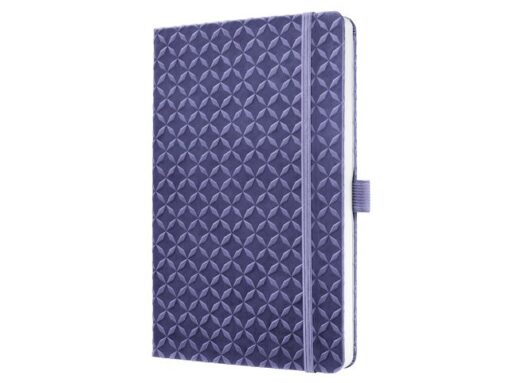 Sigel Notitieboek Jolie Flair A5 DARK PURPLE gelinieerd 174pag    80gr HC