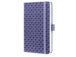 Sigel Notitieboek Jolie Flair A6 DARK PURPLE gelinieerd 174pag    80gr HC
