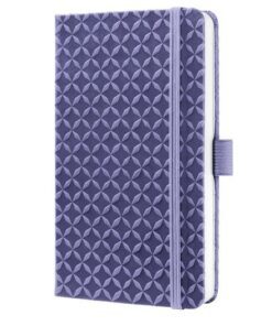 Sigel Notitieboek Jolie Flair A6 DARK PURPLE gelinieerd 174pag    80gr HC